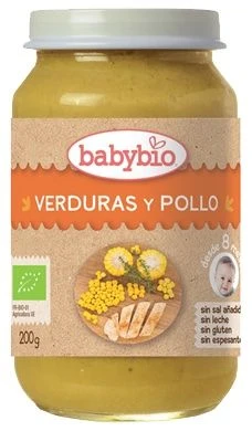 Tarrito De Verduras Y Pollo · Babybio · 200 Gramos