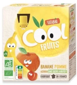 Pack Smoothies De Plátano, Manzana Y Acerola · Vitabio · 4x90 Gramos