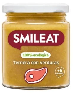 Tarrito De Ternera Con Verduras · Smileat · 230 Gramos