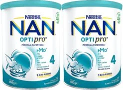 Pack NAN Optipro 4 · Nestlé · 2x800 Gramos