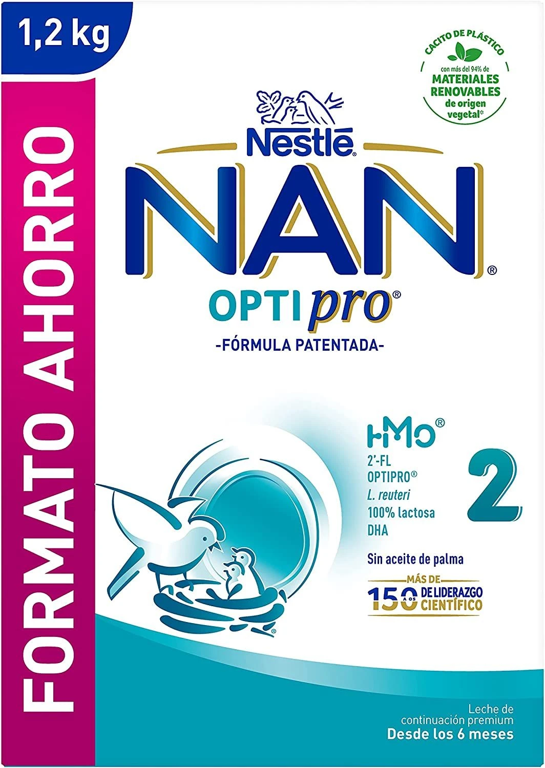 NAN Optipro 2 · Nestlé · 1.200 Gramos
