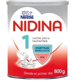 Nidina 1 Leche En Polvo Para Lactantes · Nestlé · 800 Gramos [Caducidad 05/2025]