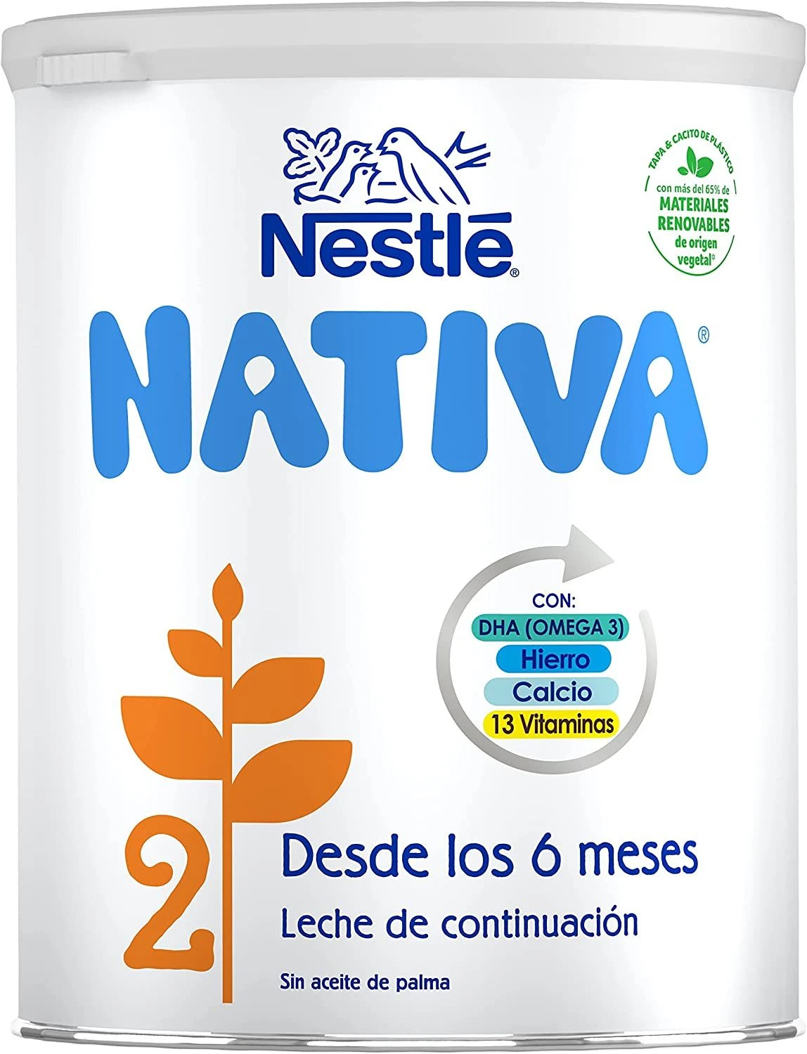 Nativa 2 Leche En Polvo De Continuación · Nestlé · 800 Gramos