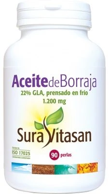 Aceite De Borraja · Sura Vitasan · 90 Perlas