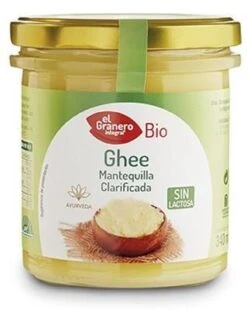 Ghee Mantequilla Clarificada Ayurvédica · El Granero Integral · 340 Ml