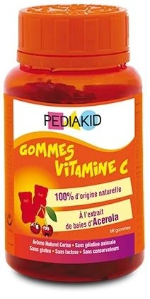 Gominolas Con Vitamina C · Pediakid · 60 Gominolas