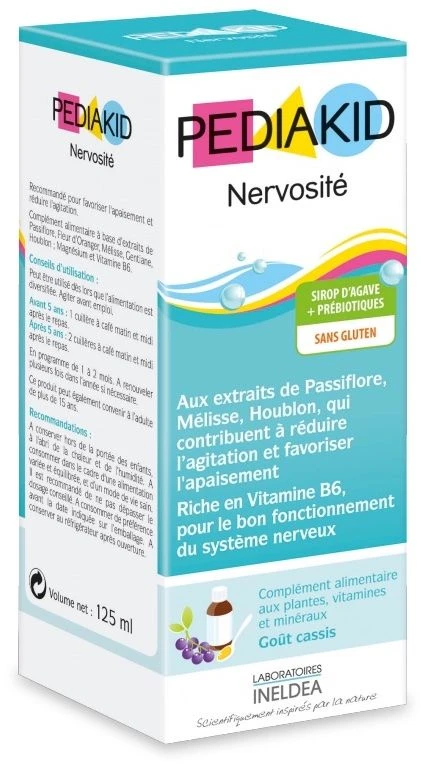 Jarabe Infantil Para Nerviosismo · Pediakid · 125 Ml