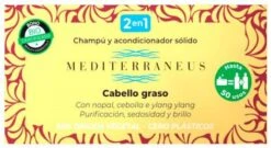 Champú & Acondicionador Sólido - Cabello Graso · Mediterraneus · 55 Gramos