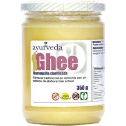 Ghee Mantequilla Clarificada Ayurvédica · Ayurveda Auténtico · 350 Gramos