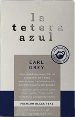 Té Earl Grey · La Tetera Azul · 20 Filtros