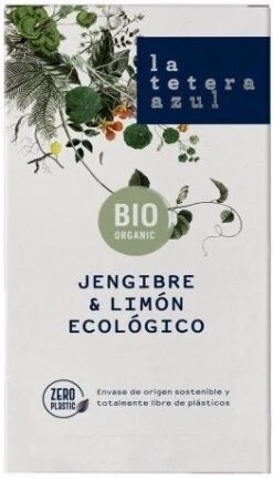 Jengibre & Limón · La Tetera Azul · 20 Pirámides