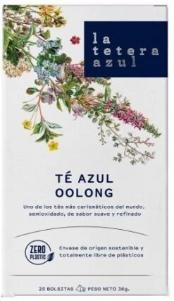 Té Azul Oolong · La Tetera Azul · 20 Pirámides