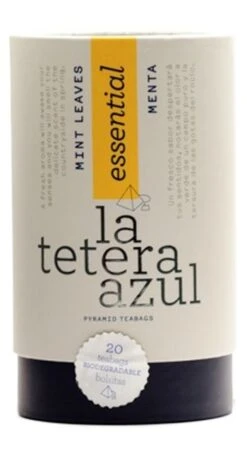 Menta Premium · La Tetera Azul · 20 Pirámides