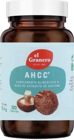 Supralif AHCC · El Granero Integral · 120 Cápsulas