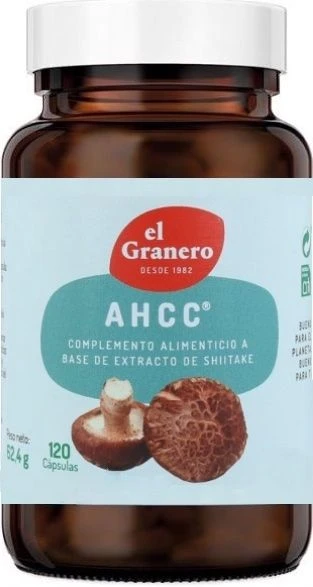 Supralif AHCC · El Granero Integral · 120 Cápsulas