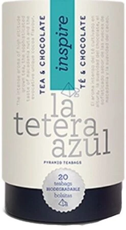 Té & Chocolate Premium · La Tetera Azul · 20 Pirámides