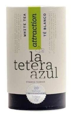 Té Blanco Premium · La Tetera Azul · 20 Pirámides