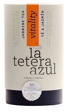 Té Jazmín Premium · La Tetera Azul · 20 Pirámides