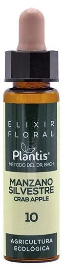 Elixir Floral Manzano Silvestre (Crab Apple) Nº 10 · Plantis · 10 Ml