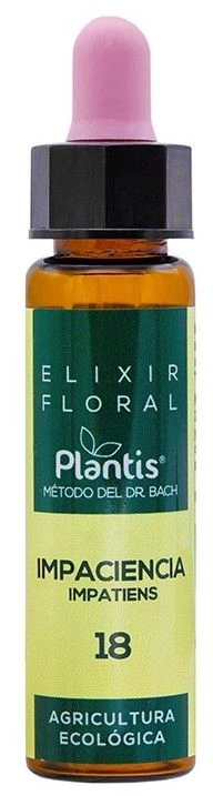 Elixir Floral Impaciencia (Impatiens) Nº 18 · Plantis · 10 Ml