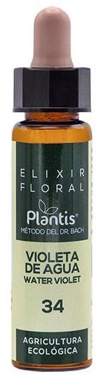 Elixir Floral Violeta De Agua (Water Violet) Nº 34 · Plantis · 10 Ml