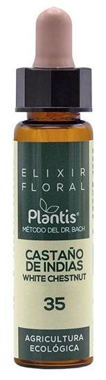 Elixir Floral Castaño De Indias (White Chestnut) Nº 35 · Plantis · 10 Ml