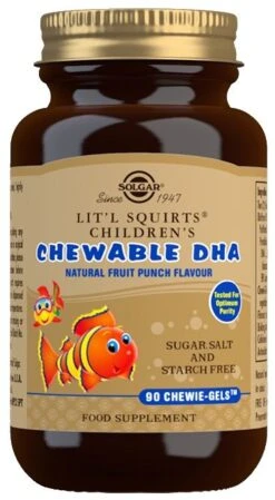 DHA Masticable · Solgar · 90 Cápsulas