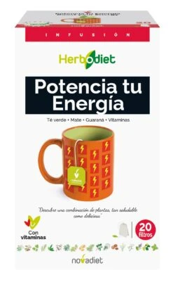 Herbodiet Potencia Tu Energía · Nova Diet · 20 Filtros