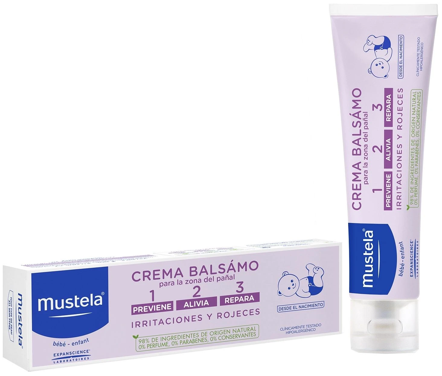 Crema Bálsamo 1, 2, 3 · Mustela · 150 Ml