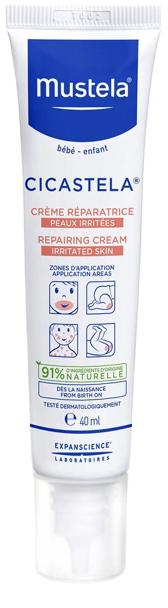 Cicastela Crema Reparadora · Mustela · 40 Ml