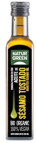 Aceite De Sésamo Tostado Bio · Naturgreen · 250 Ml