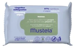 Toallitas Limpiadoras Con Aguacate Bio · Mustela · 20 Unidades