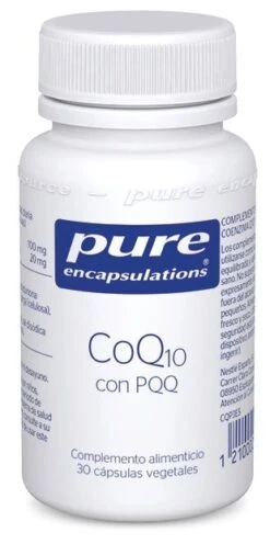 CoQ10 Con PQQ · Pure Encapsulations · 30 Cápsulas