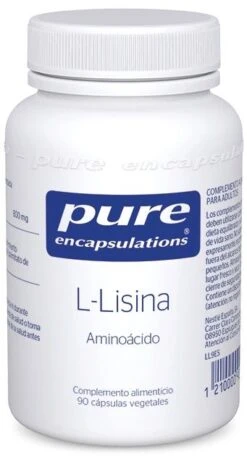 L-Lisina · Pure Encapsulations · 90 Cápsulas