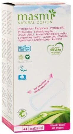 Protegeslips Anatómicos · Masmi · 24 Unidades