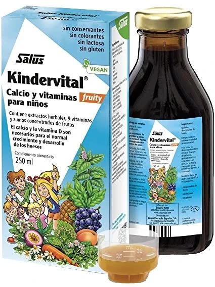 Kindervital Fruity Jarabe · Salus · 250 Ml