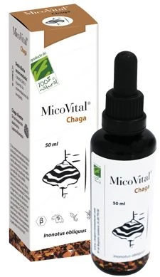 MicoVital Chaga · 100% Natural · 50 Ml