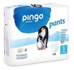 Braguita-Pañal Ecológicas Talla 5 · Pingo · 28 Unidades