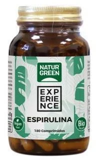 Experience Espirulina Bio · Naturgreen · 180 Comprimidos