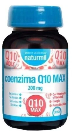 Coenzima Q10 Max 200 Mg · Naturmil · 30 Cápsulas