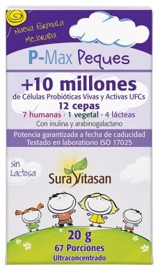 P-Max Peques · Sura Vitasan · 20 Gramos