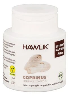 Extracto De Coprinus · Hawlik · 60 Cápsulas