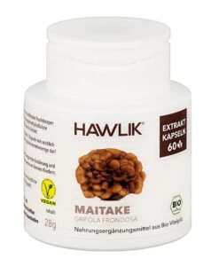 Extracto De Maitake Bio · Hawlik · 60 Cápsulas