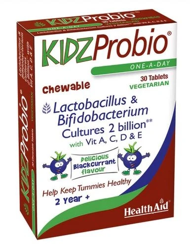 KidzProbio 路 Health Aid 路 30 Comprimidos