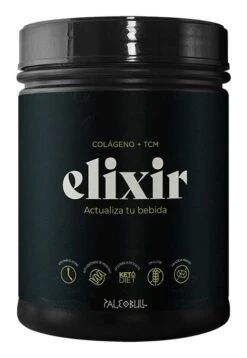 Elixir Neutro: Colágeno + Aceite MCT · Paleobull · 450 Gramos
