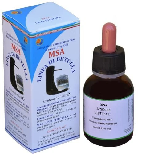 MSA Linfa Di Betulla - Betula Verrucosa · Herboplanet · 50 Ml