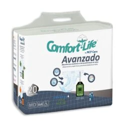 Pañales Absorbentes Noche Para Adultos Talla M · Comfort Life · 20 Unidades