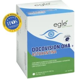 Docovision DHA + Astaxantina · Eglé · 60 Cápsulas