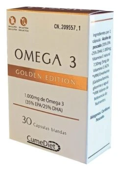 Omega 3 Golden · Cumediet · 30 Cápsulas