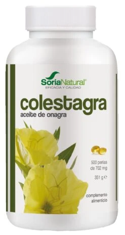 Colestragra (Aceite De Onagra) · Soria Natural · 500 Perlas